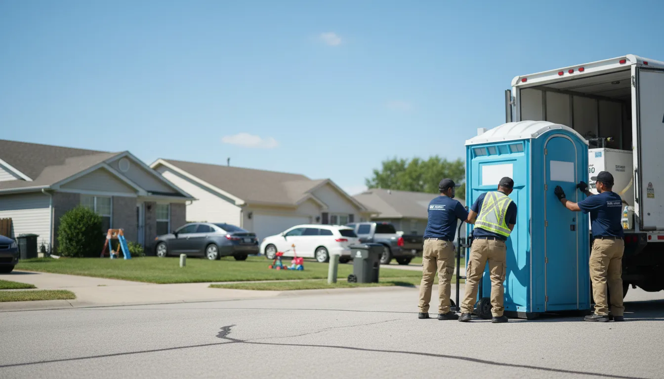 Standard Porta Potty Rentals in Medora, IL near me